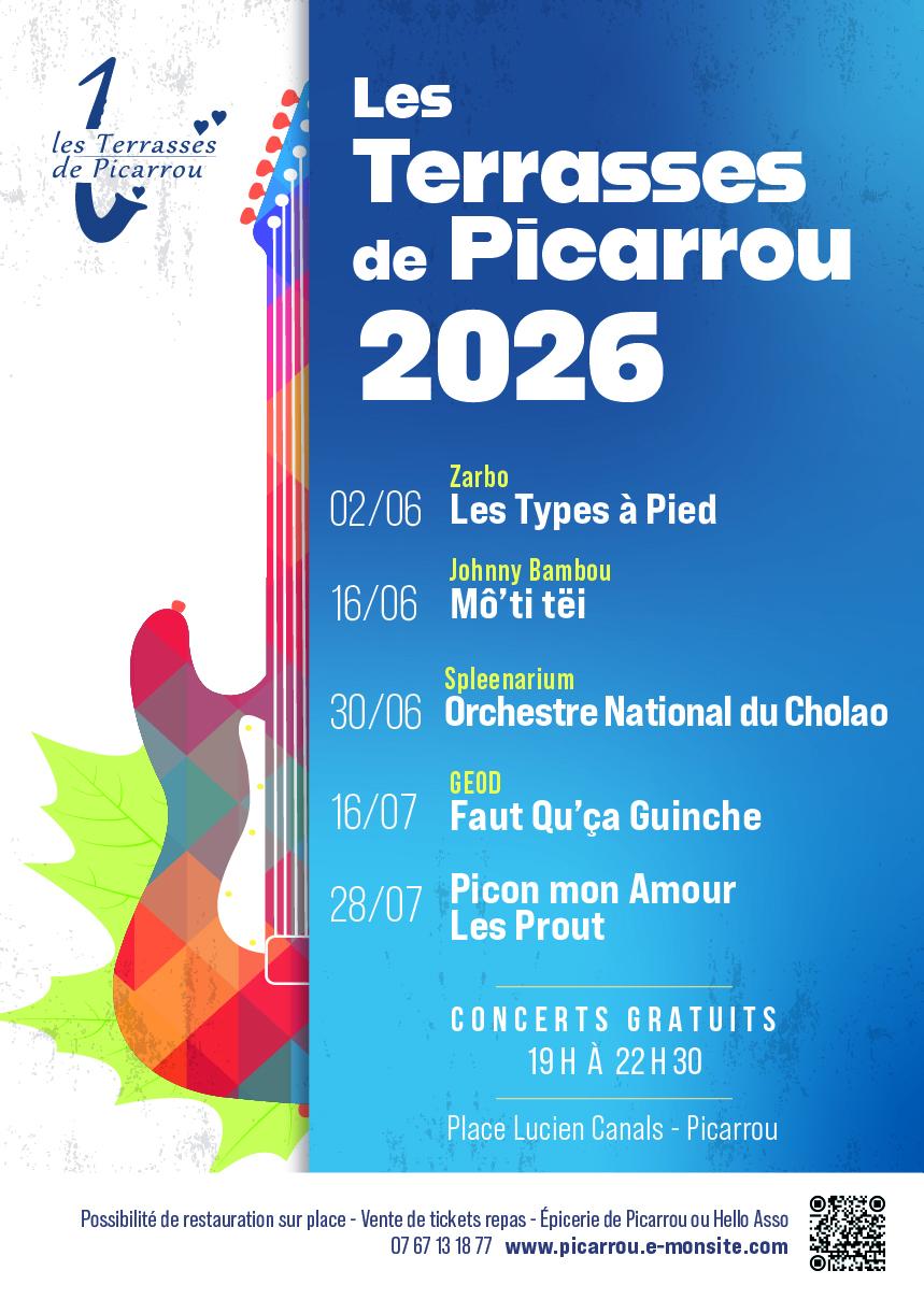 Affiche Terrasses 2026